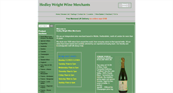 Desktop Screenshot of hedleywright.co.uk